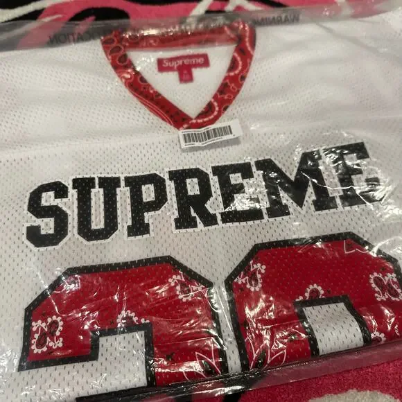 トップス Supreme Bandana Football Jersey M Size Supreme Bandana Football Jersey (SS25) - $110